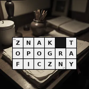 Hasło krzyżówkowe umowny graficzny znak przedstawiający obraz ziemi - znak topograficzny – rozwiązanie, synonimy, podpowiedzi i definicje krzyżówkowe